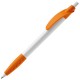 Kugelschreiber Cosmo Grip HC - Weiss / Orange