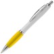 Kugelschreiber Hawai weiß - Weiss / Gelb