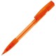 Kugelschreiber Nash Transparent - Transparent Orange