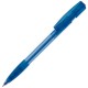 Kugelschreiber Nash Transparent - Transparent Blau