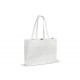 Tasche aus recycelter Baumwolle 140g/m² 49x14x37cm, Weiss