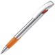 Kugelschreiber Zorro Silver - Silber / Orange