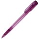 Kugelschreiber Deniro Frosty - Gefrostet Violett