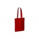Tasche aus recycelter Baumwolle 140g/m² 38x42cm, Rot