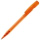 Kugelschreiber Nash Transparent - Transparent Orange