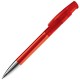 Kugelschreiber Avalon Transparent Metal Tip - Transparent Rot