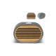 Lautsprecher und Wireless-Charger aus Kalkstein 5W, Logo, Ansicht 2