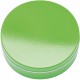 XS-Prägedose mit Stevia-Pfefferminzpastillen - grün-glänzend
