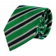 Krawatte, Reine Seide, jacquardgewebt - grün