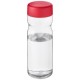H2O Base® 650 ml Sportflasche mit Drehdeckel - transparent/rot