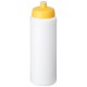 Baseline® Plus 750 ml Flasche mit Sportdeckel- weiss/gelb