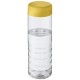 H2O Treble 750 ml Flasche mit Drehdeckel - transparent/gelb
