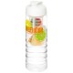 H2O Treble 750 ml Flasche mit Klappdeckel und Infu