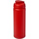 Baseline® Plus grip 750 ml Sportflasche mit Klappdeckel - rot