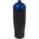H2O Tempo® 700 ml Sportflasche mit Stülpdeckel - schwarz/blau