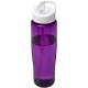 H2O Tempo® 700 ml Sportflasche mit Ausgussdeckel - lila/weiss