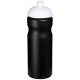 Baseline® Plus 650 ml Sportflasche mit Kuppeldeckel- schwarz/weiss