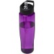 H2O Tempo® 700 ml Sportflasche mit Ausgussdeckel - lila/schwarz