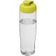 H2O Tempo® 700 ml Sportflasche mit Klappdeckel - transparent/limone