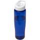 H2O Tempo® 700 ml Sportflasche mit Ausgussdeckel - blau/weiss