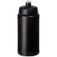 Baseline® Plus 500 ml Flasche mit Sportdeckel- schwarz