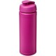 Baseline® Plus grip 750 ml Sportflasche mit Klappdeckel - rosa