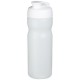 Baseline® Plus 650 ml Sportflasche mit Klappdeckel- transparent/weiss