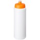 Baseline® Plus 750 ml Flasche mit Sportdeckel- weiss/orange