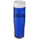 H2O Tempo® 700 ml Sportflasche mit Drehdeckel - blau/weiss