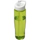 H2O Tempo® 700 ml Sportflasche mit Ausgussdeckel - limone/weiss