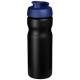 Baseline® Plus 650 ml Sportflasche mit Klappdeckel- schwarz/blau