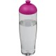 H2O Tempo® 700 ml Sportflasche mit Stülpdeckel - transparent/rosa