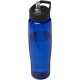 H2O Tempo® 700 ml Sportflasche mit Ausgussdeckel - blau/schwarz