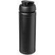 Baseline® Plus grip 750 ml Sportflasche mit Klappdeckel - schwarz