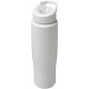 H2O Tempo® 700 ml Sportflasche mit Ausgussdeckel - weiss