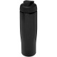 H2O Tempo® 700 ml Sportflasche mit Klappdeckel - schwarz