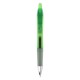 BIC® Intensity® Gel Clic clear light green/blue ink