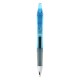 BIC® Intensity® Gel Clic clear blue/blue ink