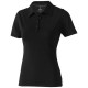 Markham Damen Poloshirt - schwarz