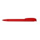 Druckkugelschreiber Jona transparent - rot transparent
