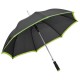 Regenschirm aus Pongee, Automatik - apfelgrün
