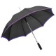 Regenschirm aus Pongee, Automatik - violett