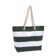 Strandtasche SYLT - grün/weiß