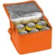 Non-Woven Kühltasche für 6 Dosen - orange