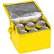 Non-Woven Kühltasche für 6 Dosen - gelb