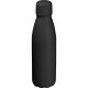 Trinkflasche aus Metall, 600ml, schwarz