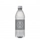 Quellwasser 500 ml mit Drehverschluß - Transparent/Silber