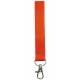 Schlüsselbänder 2 cm mit Schnappverschluss - orange