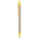 Kugelschreiber CARTON I - zitronen-gelb