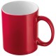 Kaffeetasse aus Keramik - rot
